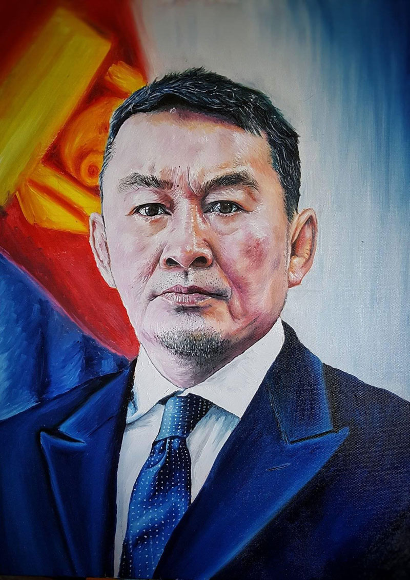Моңғолия Президенті Х.Баттулга, 2019 ж @Altynbek